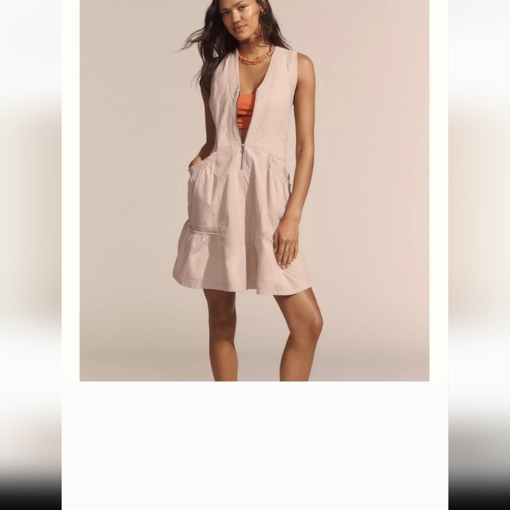 Anthropologie Daily Practice Trek Mini Dress M